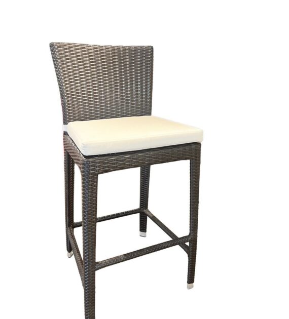 Rattan Barstool Without Arm in Dubai